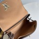 LV Lockme Ever BB Handbag in Soft Calfskin With Contrast Graphic Flap 3 Colors 28cm