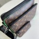 LV Trio Messenger Bag in Monogram Macassar Canvas And Fine Cowhide Leather 2 Colors