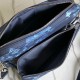 LV Trio Messenger Bag in Grained Cowhide Leather With Monogram Dip Dyeing 25cm