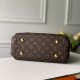 LV Montaigne BB Monogram in Brown with Knitting Handle