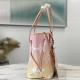 LV Neverfull MM Tote Bag In Gradient Monogram Coated Canvas 3 Colors