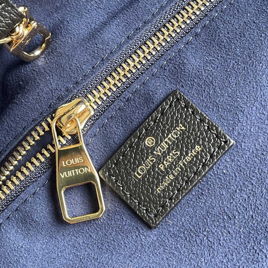LV Neverfull MM Tote Bag In Embossed Monogram Empreinte Leather 3 Colors
