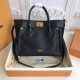 LV On My Side MM Tote Bag in Grained Calfskin With Monogram Tufting 30.5cm