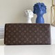 LV Grand Palais Tote Bag in Monogram Coated Canvas
