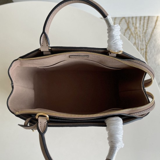 LV Petit Palais Tote Bag In Monogram Empreinte Embossed Supple Grainded Cowhide Leather 2 Colors