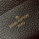 LV Double Zip Pochette Bag in Bicolor Monogram Empreinte Leather 2 Colors 20cm