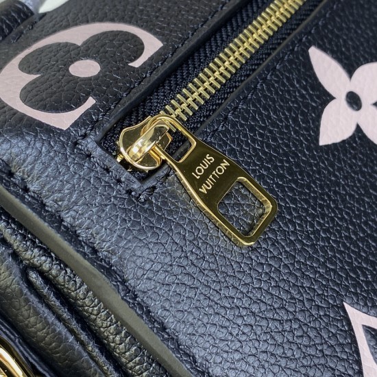 LV Pochette Metis East West Bag With Chains In Monogram Empreinte Embossed Cowhide Leather 21.5cm 3 Colors M46596