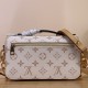 LV Pochette Metis East West Bag With Chains In Monogram Dune Coated Canvas 21.5cm M46914