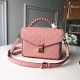 LV Pochette Metis Handbag In Monogram Embossed Empreinte Leather With Braided Top Handle And Edges 4 Colors 25cm