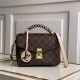 LV Pochette Metis Handbag In Monogram Coated Canvas With Braided Top Handle 3 Colors 25cm