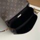 LV Pochette Metis Handbag In Monogram Coated Canvas With Braided Top Handle 3 Colors 25cm