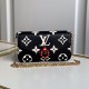 LV Felicie Pochette Bag in Monogram Empreinte Embossed Supple Grained Cowhide Leather With LV Crafty 21cm