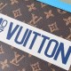 LV Pochette Voyage Travel Pouch in Monogram Coated Canvas With Print 27cm