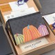 LV x YK Pochette Voyage In Monogram Eclipse Reverse Coated Canvas with Colorful Pumpkin Print 27cm