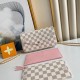 LV Felicie Pochette Bag in Damier Azur Coated Canvas And Cowhide Leather 21cm