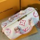 LV Speedy Bandouliere 25 Handbag in Monogram Coated Canvas With A Giant Monogram Print 25cm 2 Colors