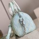LV Speedy Bandouliere 20 Handbag in Sprayed And Monogram Embossed Supple Grained Cowhide Leather 3 Colors 20.5cm