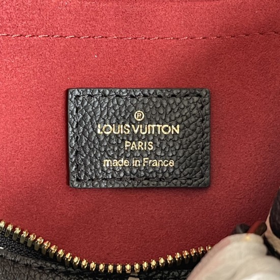 LV Speedy Bandouliere Boston Bag in Monogram Empreinte Leather Embossed With Contrasting Monogram Medium Motif 3 Colors 20.5cm 25cm