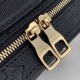 LV LVXNBA Handle Trunk Black Grained Leather Messenger Bag