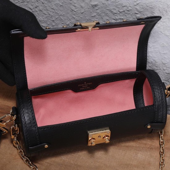 LV Papillon Trunk Handbag in Epi Leather 3 Colors 19cm