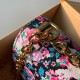 LV Twist EPI Leather With Printed Flowers