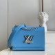 LV Twist MM Handbag With Chains in Epi Grained Leather 5 Colors 23cm
