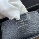 LV Twist PM Handbag in Grained Leather With Multicolor Lock 19cm
