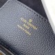 LV Twist MM Handbag in Grained Calfskin With Monogram Motif Prints 23cm