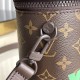 LV Coffee Cup Bag In Monogram Coated Canvas With LV Print 4 Colors 19cm