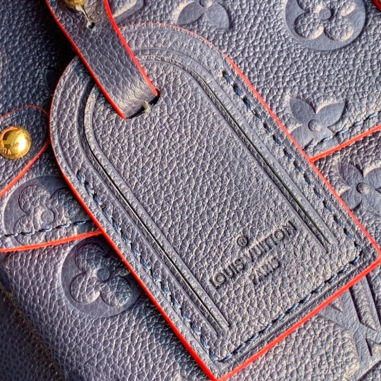 LV Vavin Georges One Handle Bag Monogram Empreinte Leather in Contrast Edges
