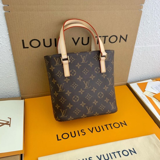 LV Vavin Tote Bag In Monogram Canvas And Cowhide Leather