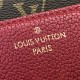 LV Victoire Luxury Monogram Canvas and Leather Handbag