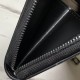 LV Zippy Wallet Trunk In Monogram Eclipse Coated Canvas 19.5cm