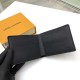 LV Multiple Wallet Black Monogram Taurillon Leather