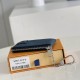 LV Aerogram Chain Mini Wallet In Grained Calfskin 4 Colors 12cm