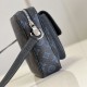 LV Christopher Wearable Wallet In Monogram Macassar Coated Canvas and Cowhide Leather 15cm M81854