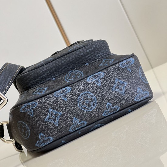 LV Christopher Wearable Wallet In Monogram Macassar Coated Canvas and Cowhide Leather 15cm M81854