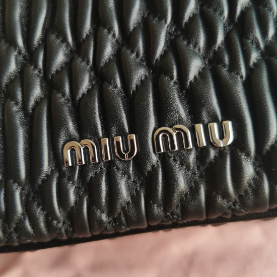 Miu Miu Nappa Leather Bucket Bag 5BE050 20cm 6 Colors