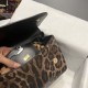 DG Medium Sicily Handbag In Leopard Print Leather