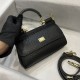 DG Small Sicily Handbag In Dauphine Calfskin 19cm 12 Colors