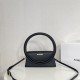 Jacquemus Le Sac Rond Circle Purse In Smooth Leather 24cm 10 Colors