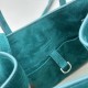 The Row Margaux 12 Suede Leather Bag 2 Colors
