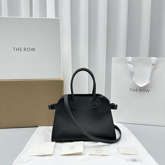 The Row Margaux 10 Grained Leather Bag 4 Colors