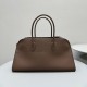 The Row EW Margaux Smooth Leather Bag 
