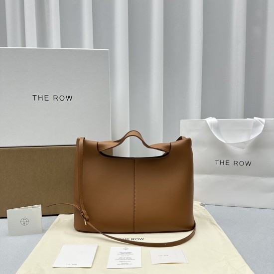 The Row Camdem Leather Bag 2 Colors