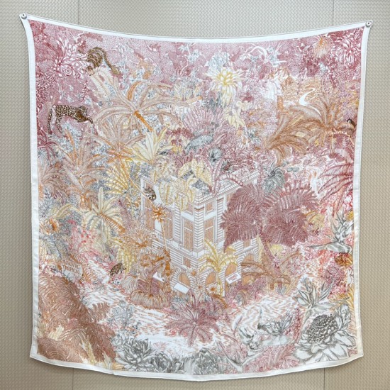 Hermes Silk and Cashmere Scarf