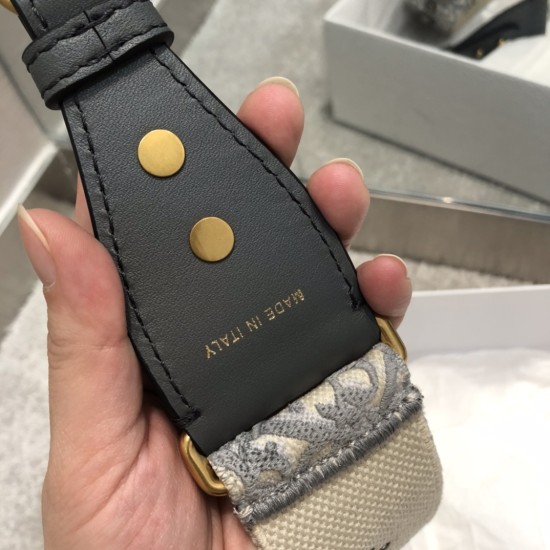 Dior Shoulder Strap With Ring 2 Colors