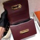 Prada Cahier Leather Bag In Bicolor Calfskin 2 Colors