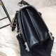 Prada Cahier Leather Bag Black Calfskin