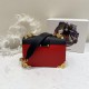 Prada Cahier Shoulder Bag in Bicolor Calfskin 3 Colors